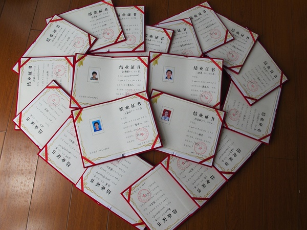 杭州俄语培训学校-学生结业证书